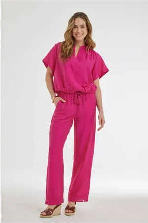 DIDI Wide leg high waist broek
