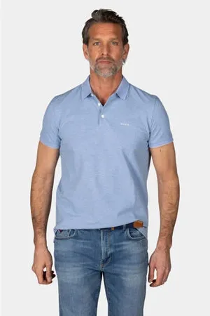 New Zealand Auckland Comfort fit polo blauw