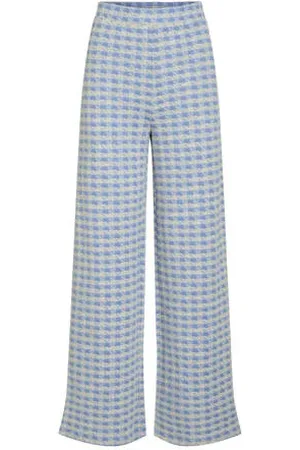VILA Wide leg high waist casual broek