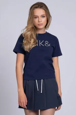 Nik & Nik Skort blauw
