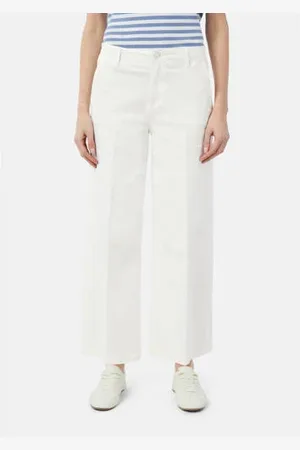 Comma, Wide leg high waist broek