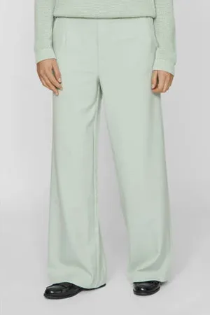 VILA Wide leg high waist casual broek