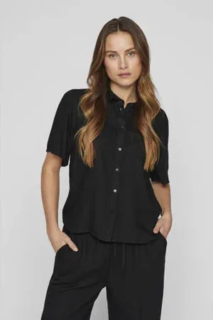 VILA Blouse zwart