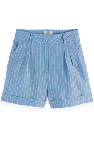Scotch&Soda Slim regular waist casual short blauw