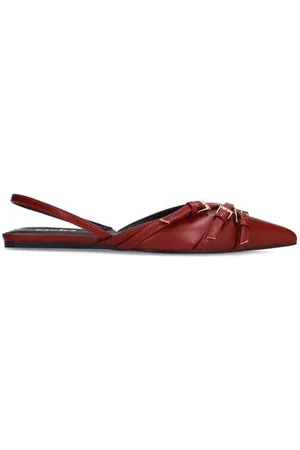 Sacha Slingback loafers rood