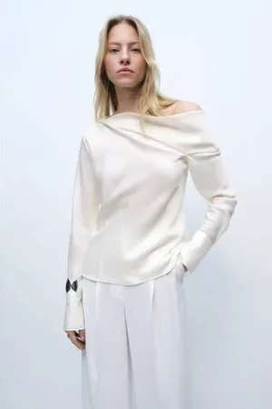 MANGO Top ecru