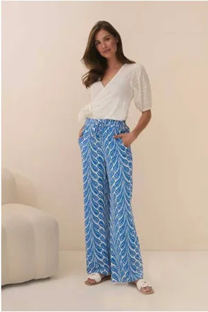 lofty manner Top broderie