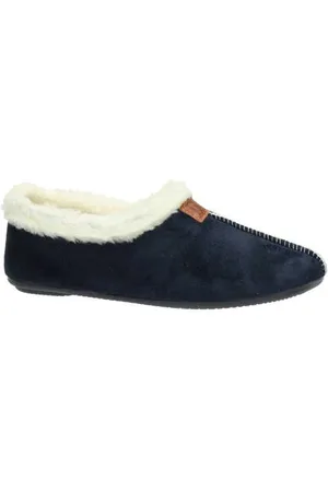 Nelson Pantoffels donkerblauw