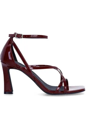 Sacha Lak sandalettes bordeaux