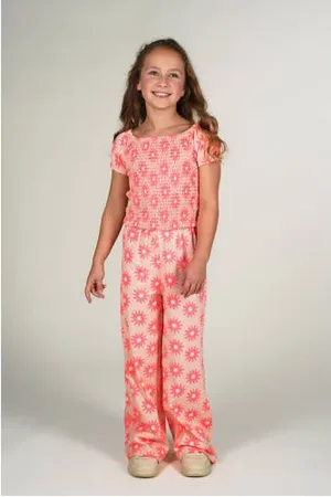 Moodstreet Loose jumpsuit roze
