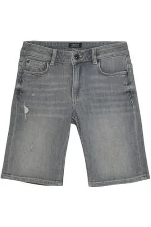 Rellix Straight denim short grey denim