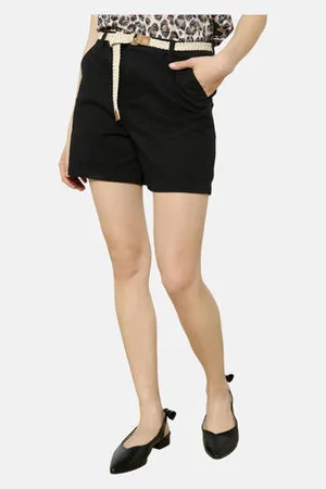LolaLiza Wide leg regular waist chino short
