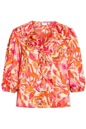 VILA Top oranje