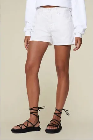 Lois Rechtvallend high waist denim short