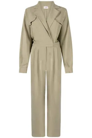 Aaiko Regular jumpsuit groen