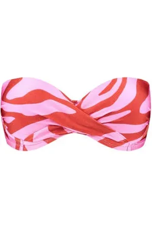 Beachlife Voorgevormde strapless bandeau bikinitop