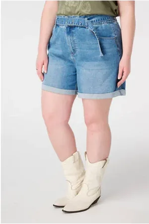 MS Mode High waist denim short