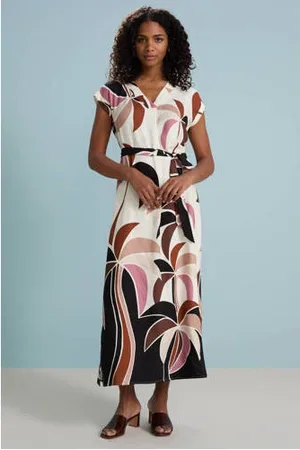 Smashed Lemon Maxi jurk