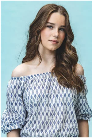 Looxs 10sixteen off shoulder top blauw