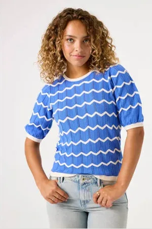 Garcia Pullover blauw