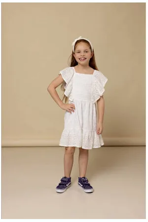 Looxs Little zomerjurk broderie