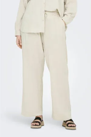 ONLY Wide leg high waist broek