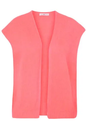 Paprika Vest fijn gebreid