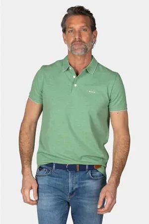 New Zealand Auckland Comfort fit polo groen