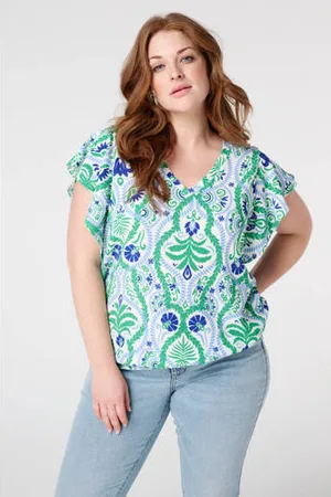 MS Mode Top blauw