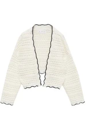 MANGO Gebreid vest ajour