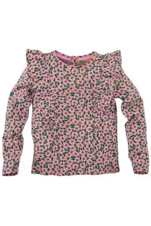 Z8 Kids longsleeve Blanca met bloemenprint