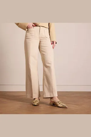 Manfield Leren slingback loafers