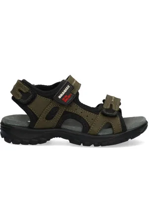 Braqeez Tom Trail leren sandalen