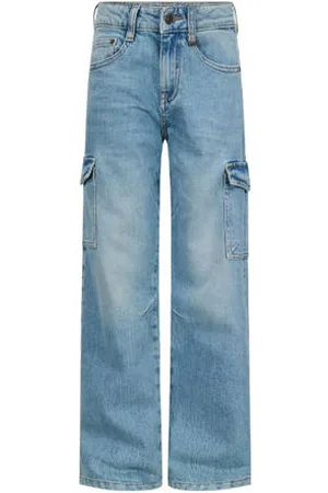 Retour Relaxed loose fit jeans light blue denim