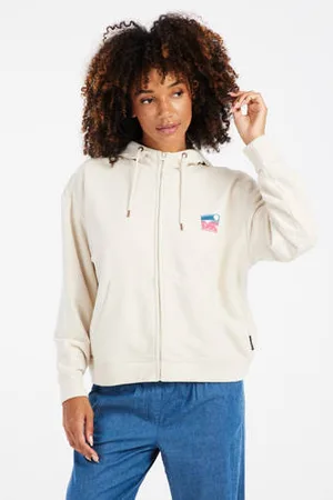Protest Sweatvest ecru