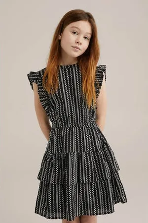 WE Fashion Korte jurk zwart