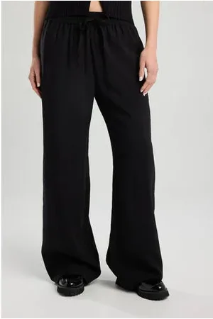 America today Wide leg high waist casual broek