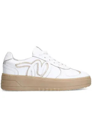 Manfield Leren sneakers