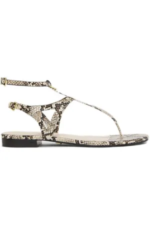 Josh V Romijn sandalen met slangenprint