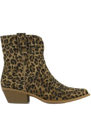 Graceland Cowboylaarzen met panterprint