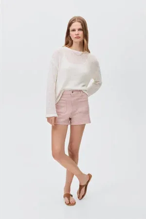 MANGO Denim short