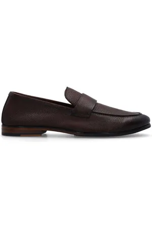 Manfield Leren loafers