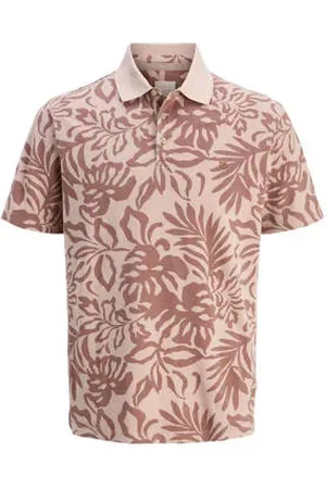 JACK & JONES PREMIUM regular polo roze