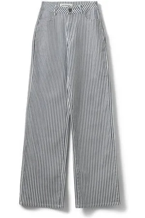 Sofie Schnoor High waist wide leg jeans blauw