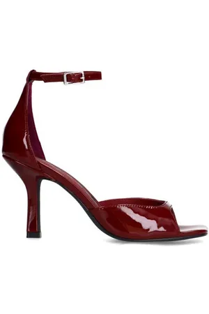 Sacha Lak sandalettes bordeaux