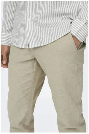 Only & Sons Tapered chino beige