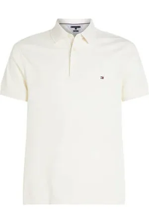 Tommy Hilfiger Slim fit polo 1985 ecru