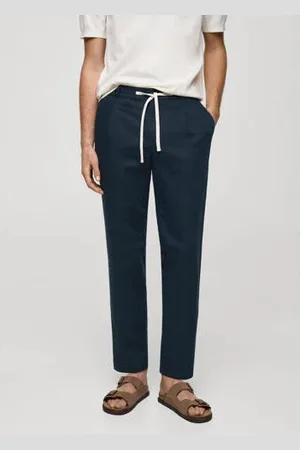 MANGO Slim fit casual broek