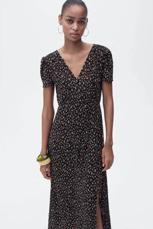 MANGO Zomerjurk zwart