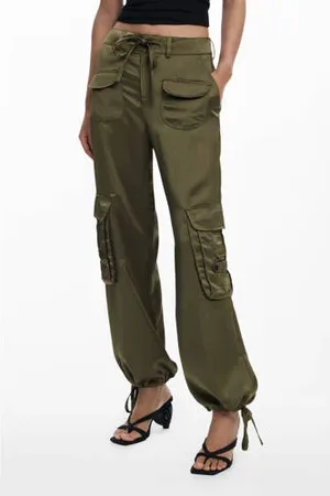 Desigual Straight regular waist cargo broek